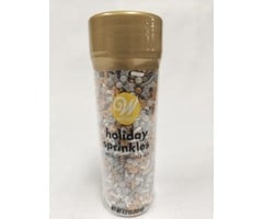 Metallic Holiday Sprinkle Mix 4.2 Ounces