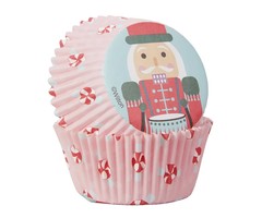 Nutcracker Christmas Cupcake Liners