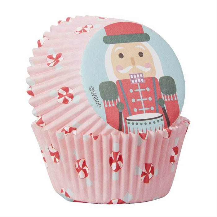 Nutcracker Christmas Cupcake Liners