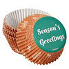 Season's Greetings Christmas Cupcake Liners