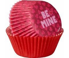 Be Mine Valentine's Day Cupcake Liners