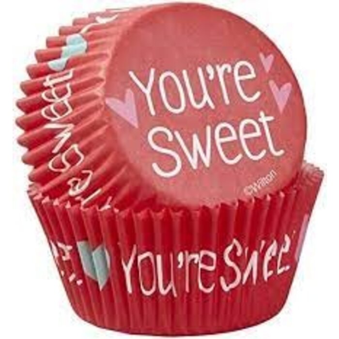 You're Sweet Valentine's Day Cupcake Liners