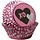 XO Foil Valentine's Day Cupcake Liners