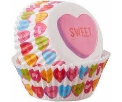 Words Can Express Valentine's Day Cupcake Liners