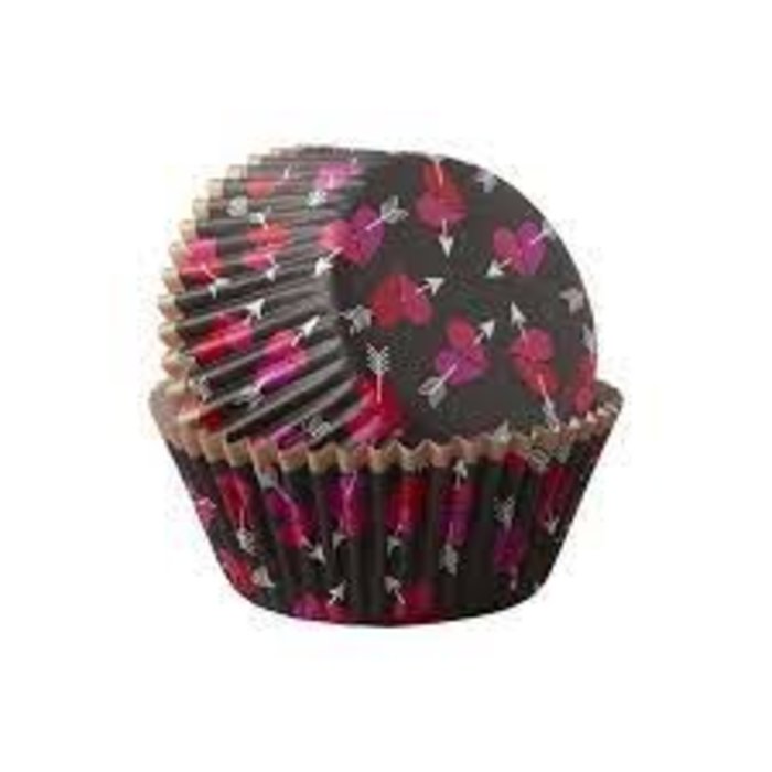 Heart with Arrow Valentine's Day Cupcake Liners