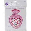 Heart Shaped Party Bags Pink