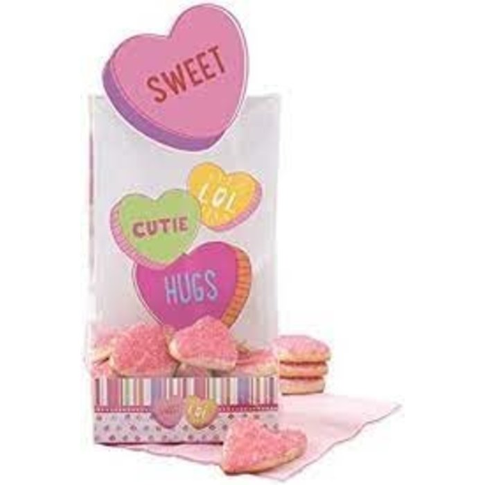 Conversation Heart Treat Bag Kit