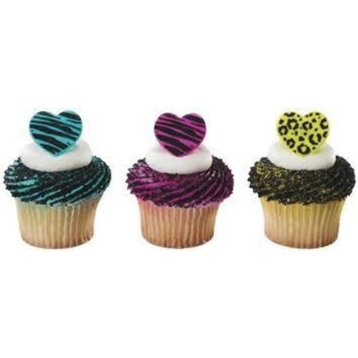 Wild Heart Cupcake Rings