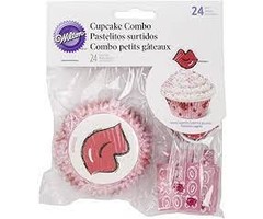 Lips and XO Cupcake Combo Pack