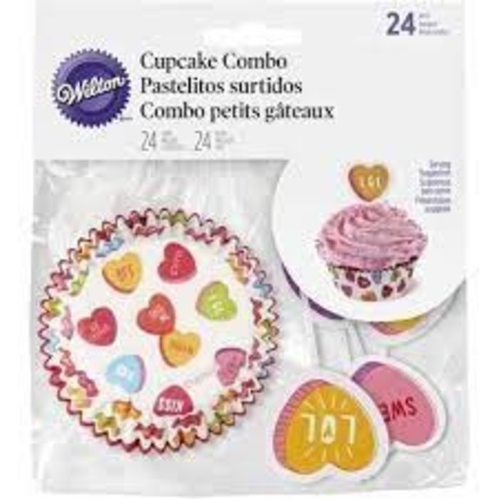 Words Can Express Valentine's Day Cupcake Combo Pack
