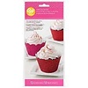 Pink and Red Glitter Cupcake Wrappers