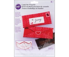 Valentine's Day Candy Bar Wrap Kit by Wilton