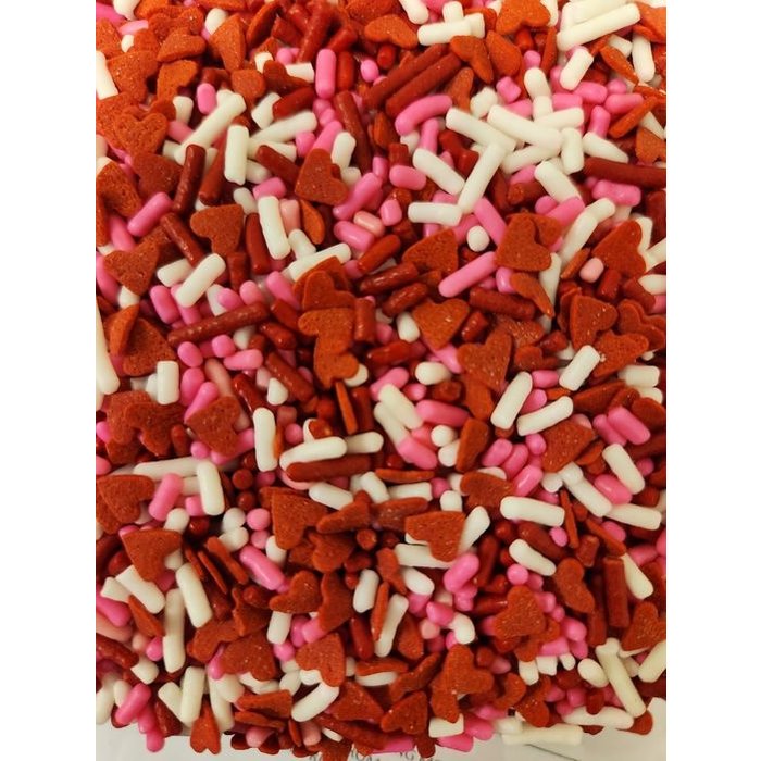 Heart Mix Cupcake and Cookie Sprinkles 2 cups