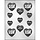 Heart with Love Shaped Candy Mold by CK Products 90-1800