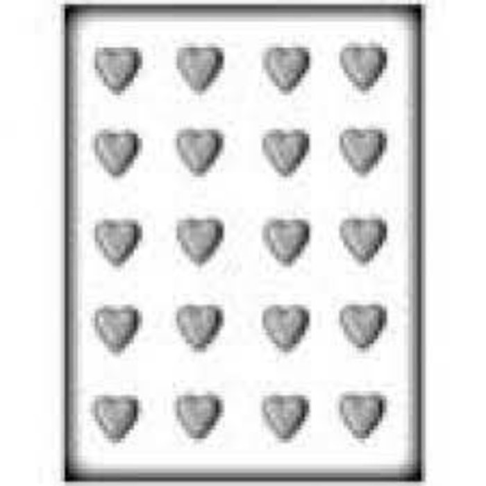 Heart Shaped Hard Candy Mold by Ck Products 8H-1001