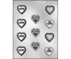 Conversation Heart Candy Mold