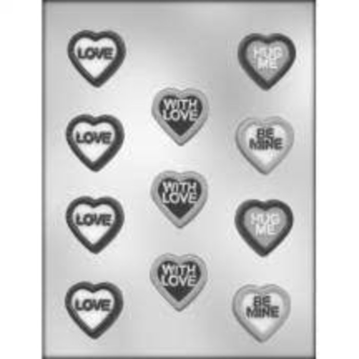 Conversation Heart Candy Mold