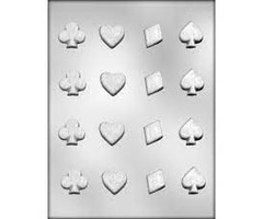 Hearts, Diamonds, Clubs and Spades Candy Mold 90-13414