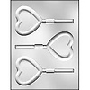 Heart with Border Chocolate Sucker Mold by Ck Products 90-1211