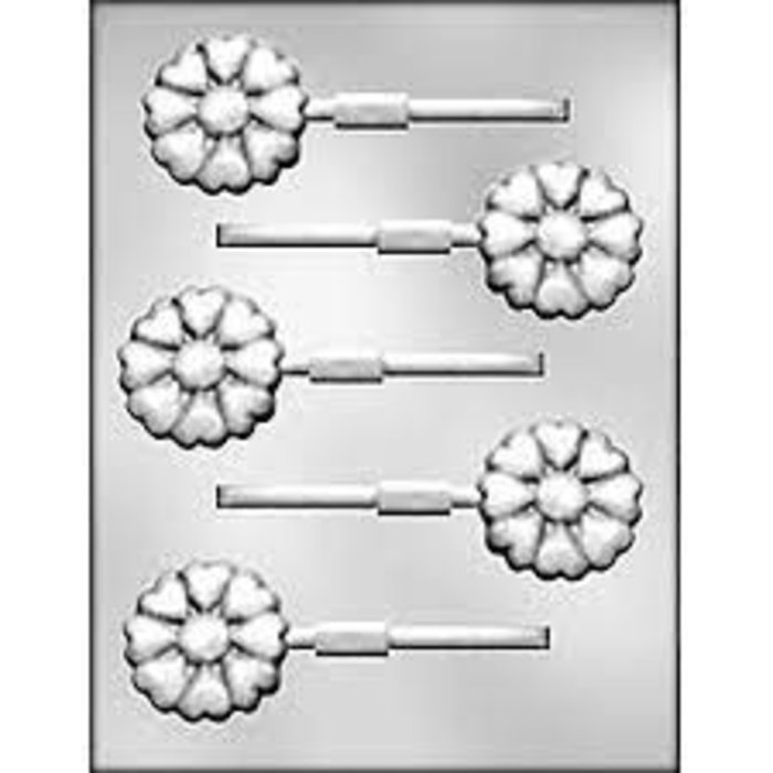 Heart Shaped Flower Sucker Mold by Ck Products 90-1206