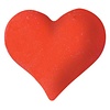 Molded Heart Sugars Red 1"