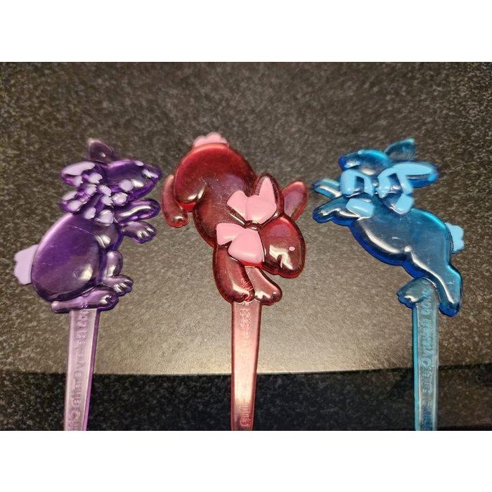 Jumping Easter Bunny Cupcake Toppers