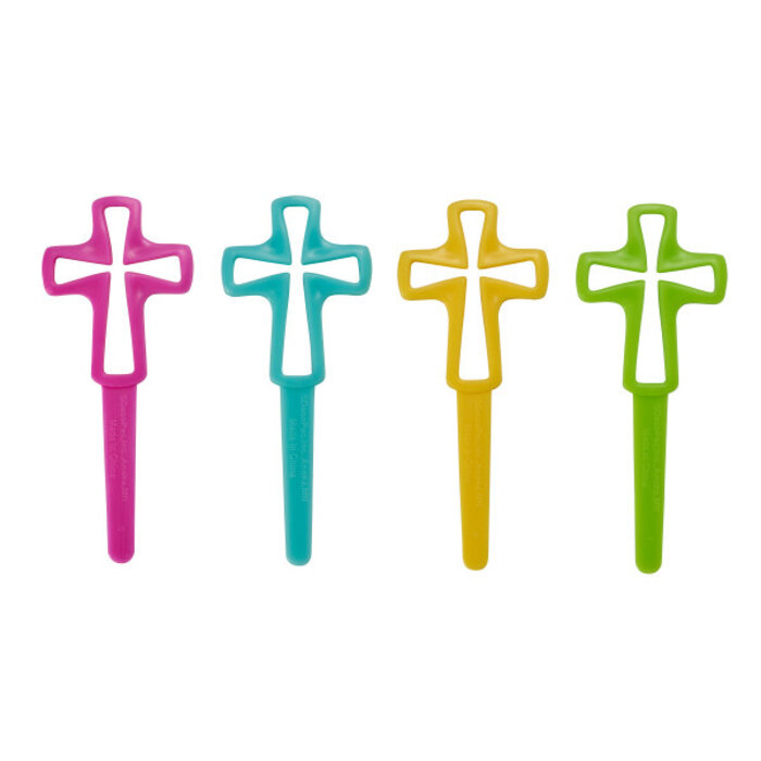Cross Cupcake Picks Bright