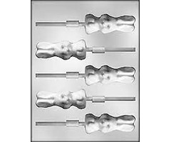 Smiling Easter Bunny Sucker Mold by Ck Products 90-2202