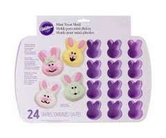 Easter Bunny Bite Size Silicone Mold