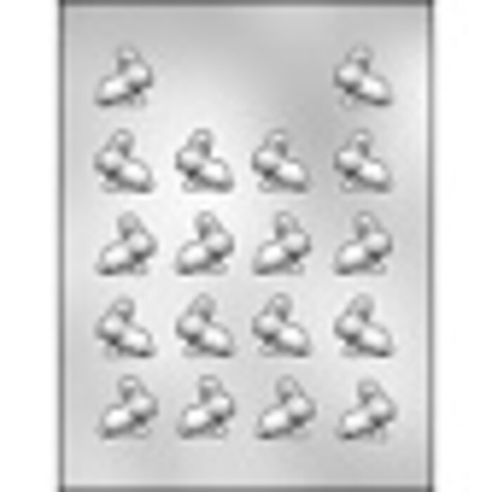 Mini Easter Bunnies Candy Mold by Ck Products 90-2034