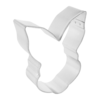 Easter Bunny Face Shaped Cookie Cutter