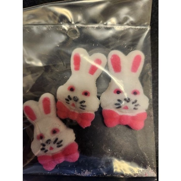 Easter Bunny Sugar Cupcake Topper Beau Bunny