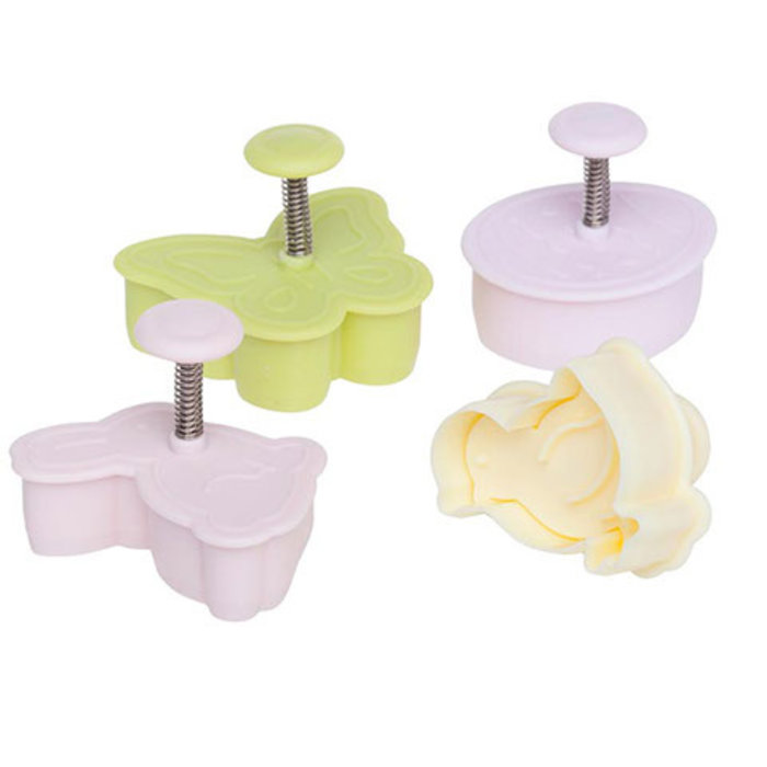 Easter Themed Cutter and Embosser Set 4 Piece by Ateco