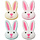 Bunny Head Assortment