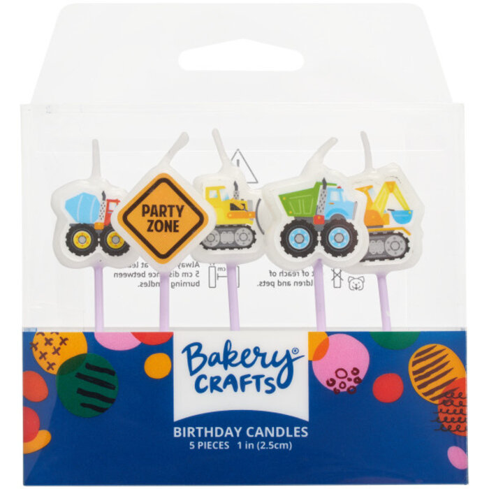 Construction Shaped Candles