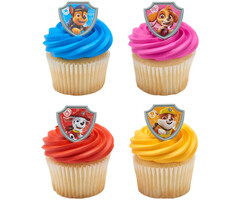 Paw Patrol Cupcake Rings
