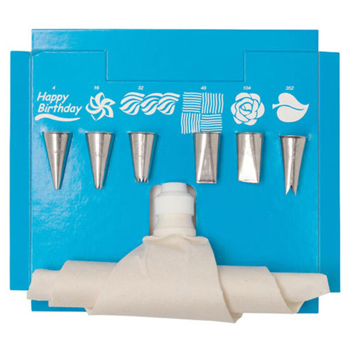 Ateco 8 piece Cake Decorating Set