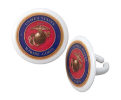 United States Marines Cupcake Rings