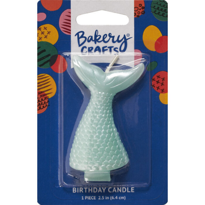Mermaid Tail Birthday Candle