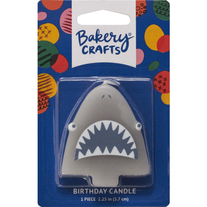 Shark Birthday Candle