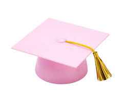 Pink Graduation Cap