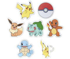 Pokemon Cupcake Rings