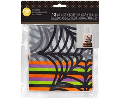 Spider Web Halloween Treat Sacks