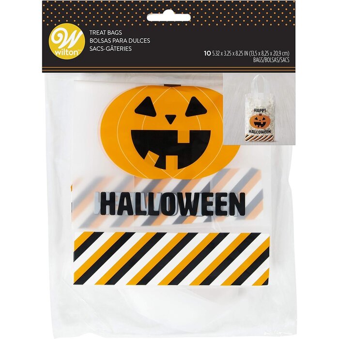 Happy Halloween Treat Bags with Handle