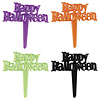 Happy Halloween Cupcake Picks
