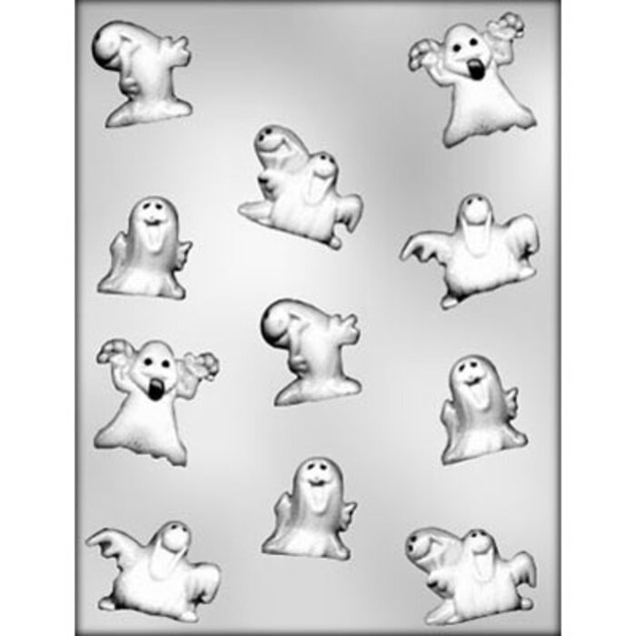 Assorted Ghosts HalloweenCandy Mold