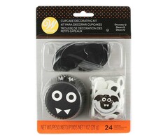 Bat Halloween Cupcake Decorating Kit