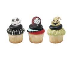 Nightmare Before Christmas Cupcake Rings