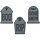 Tombstone Edible Cupcake Toppers