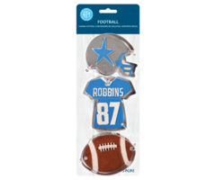 Football Cookie Cutter Set 3 Piece